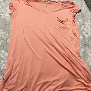 Sheer t shirt dress